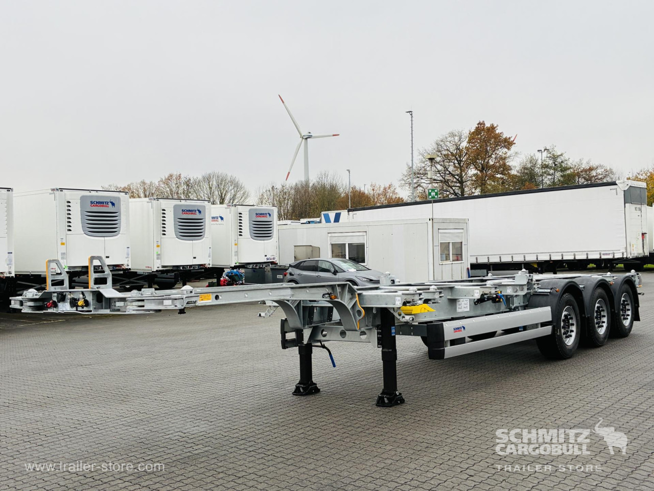 SCHMITZ Auflieger Containerfahrgestell Standard - Containertransporter/ Wissellaadbak oplegger: afbeelding 1 SCHMITZ Auflieger Containerfahrgestell Standard - Containertransporter/ Wissellaadbak oplegger: afbeelding 1