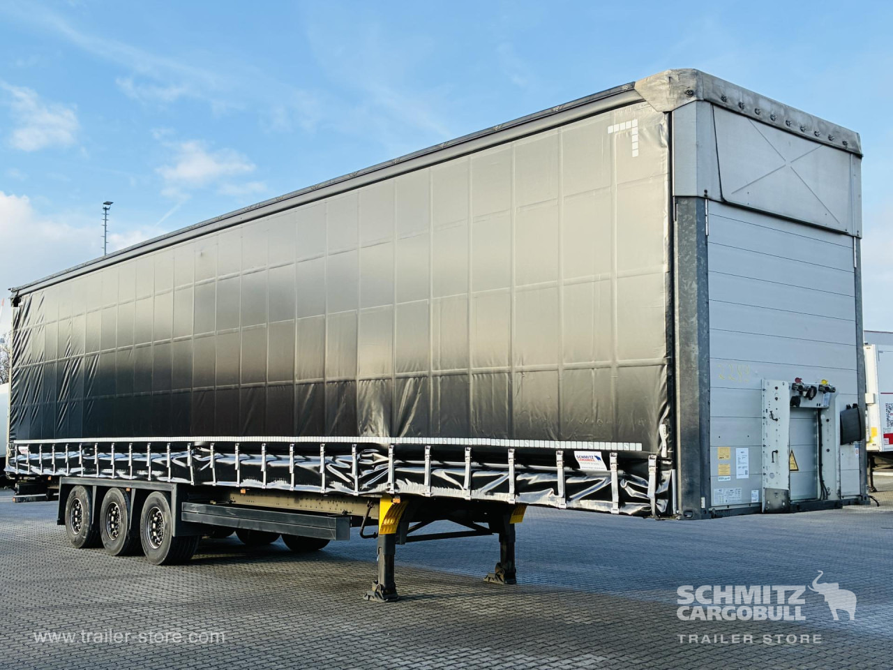 SCHMITZ Auflieger Curtainsider Mega - Schuifzeiloplegger: afbeelding 1 SCHMITZ Auflieger Curtainsider Mega - Schuifzeiloplegger: afbeelding 1