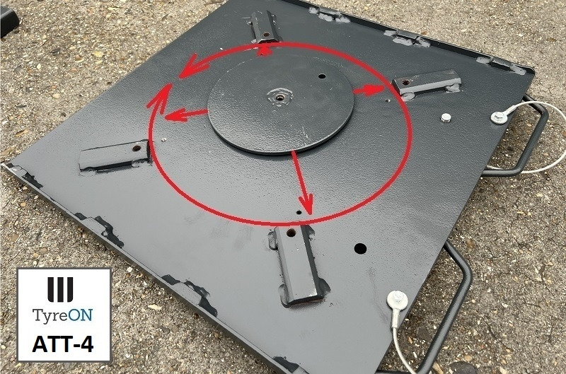 ATT4 alignment turn plates - height 4 cm - Werkplaats toebehoor: afbeelding 4 ATT4 alignment turn plates - height 4 cm - Werkplaats toebehoor: afbeelding 4