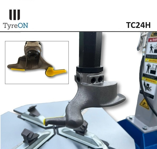 TC24H Heavy duty car tyre changer with assist arm - 1-Speed / 7 rpm - 230V - Werkplaats toebehoor: afbeelding 4 TC24H Heavy duty car tyre changer with assist arm - 1-Speed / 7 rpm - 230V - Werkplaats toebehoor: afbeelding 4