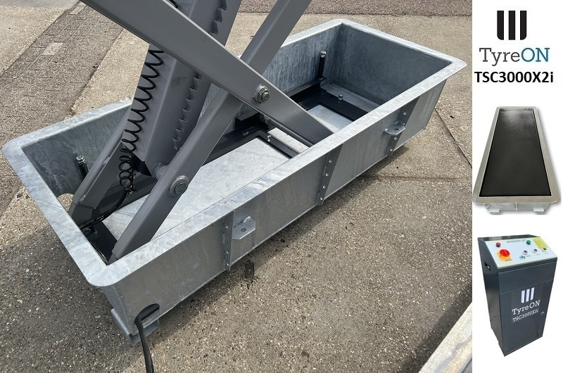 TSC3000X2i in floor scissor lift - Extendable tables - Recessed containers - Werkplaats toebehoor: afbeelding 3 TSC3000X2i in floor scissor lift - Extendable tables - Recessed containers - Werkplaats toebehoor: afbeelding 3
