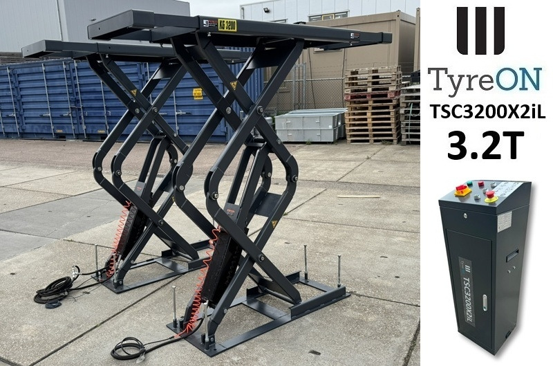 TSC3500X2iL in floor scissor lift - double extensions- Platform length up to 224 cm - also for longer vehicles - Werkplaats toebehoor: afbeelding 5 TSC3500X2iL in floor scissor lift - double extensions- Platform length up to 224 cm - also for longer vehicles - Werkplaats toebehoor: afbeelding 5