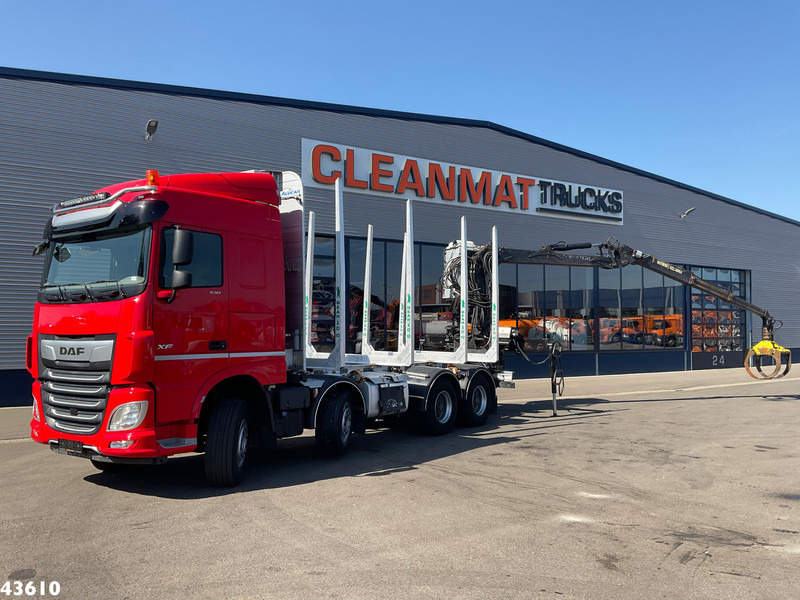 DAF FAD XF 530 8x4 Holzkran - Kraanwagen: afbeelding 2 DAF FAD XF 530 8x4 Holzkran - Kraanwagen: afbeelding 2