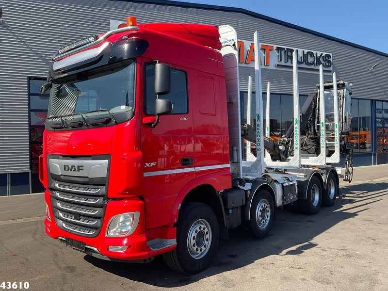 DAF FAD XF 530 8x4 Holzkran - Kraanwagen: afbeelding 3 DAF FAD XF 530 8x4 Holzkran - Kraanwagen: afbeelding 3