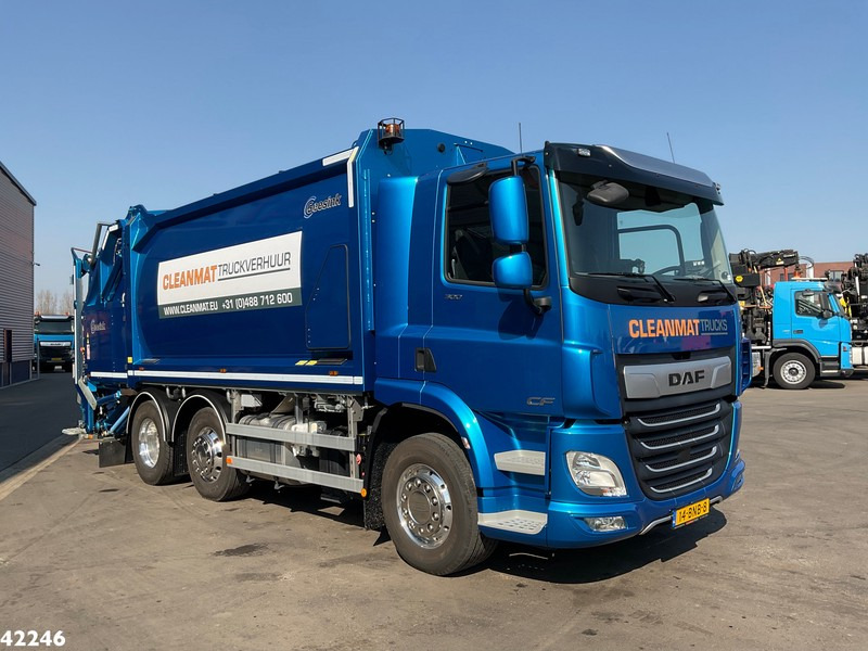 Vuilniswagen DAF FAG CF 340 Geesink 20m3 Welvaarts weighing system: afbeelding 6
