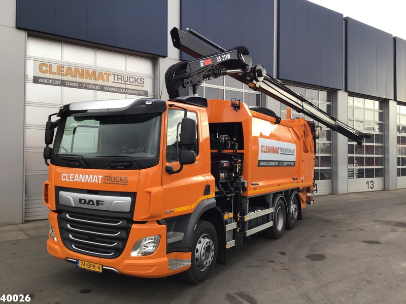 DAF FAN CF 340 Hiab 21 Tonmeter laadkraan - Vuilniswagen: afbeelding 1 DAF FAN CF 340 Hiab 21 Tonmeter laadkraan - Vuilniswagen: afbeelding 1
