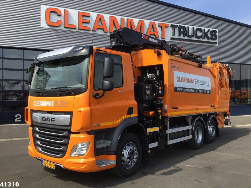 DAF FAN CF 340 Hiab 23 ton/meter laadkraan - Vuilniswagen: afbeelding 1 DAF FAN CF 340 Hiab 23 ton/meter laadkraan - Vuilniswagen: afbeelding 1