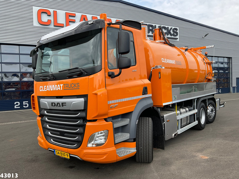 Vacuümwagen DAF FAN CF 430 DHM Combi kolkenzuiger: afbeelding 8