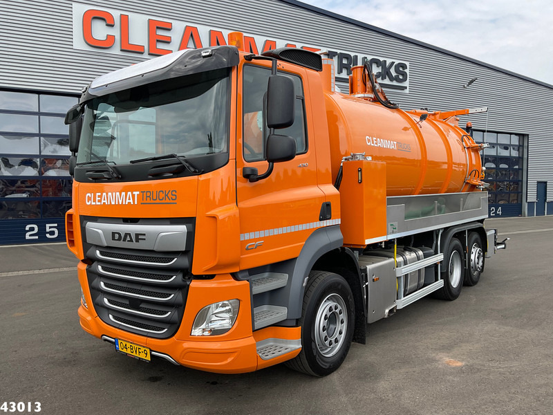 Vacuümwagen DAF FAN CF 430 DHM Combi kolkenzuiger: afbeelding 9