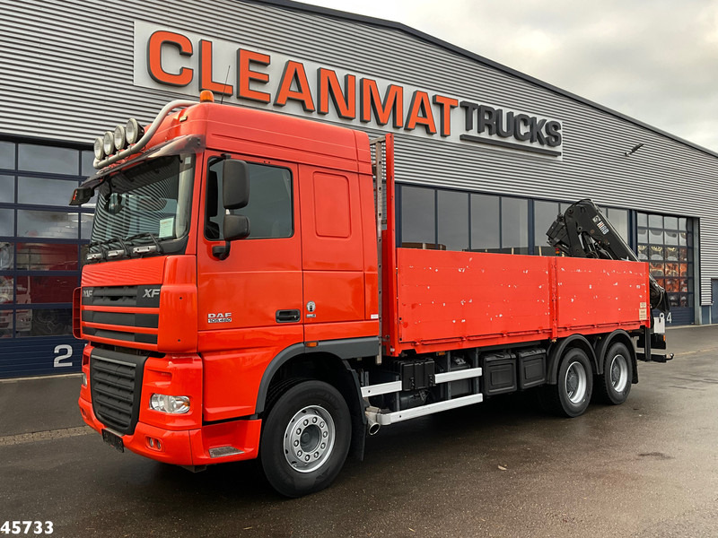 DAF FAT 105 XF 460 6x4 Manual Full Steel Hiab 16 Tonmeter laadkraan - Kraanwagen: afbeelding 5 DAF FAT 105 XF 460 6x4 Manual Full Steel Hiab 16 Tonmeter laadkraan - Kraanwagen: afbeelding 5