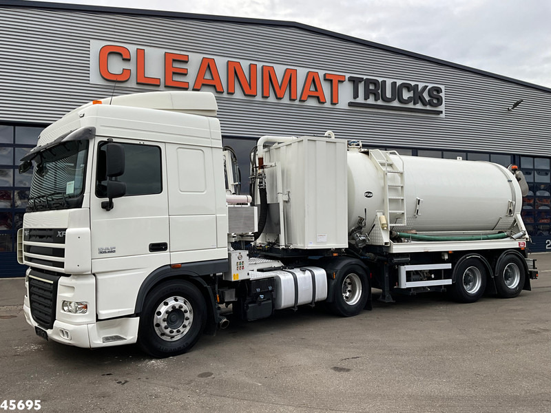 DAF FT 105 XF 460 Just 196.550 km + IPSAM 18m³ Combi oplegger - Vacuümwagen: afbeelding 1 DAF FT 105 XF 460 Just 196.550 km + IPSAM 18m³ Combi oplegger - Vacuümwagen: afbeelding 1