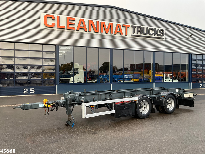 GS Meppel 2-assige container aanhangwagen - Containertransporter/ Wissellaadbak aanhangwagen: afbeelding 1 GS Meppel 2-assige container aanhangwagen - Containertransporter/ Wissellaadbak aanhangwagen: afbeelding 1