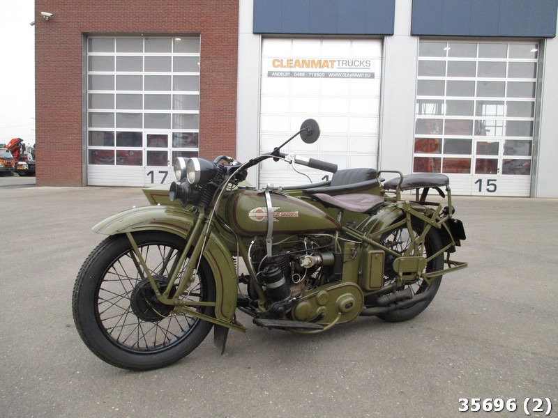 Harley-Davidson D 750 zijspan combinatie - Motorfiets: afbeelding 2 Harley-Davidson D 750 zijspan combinatie - Motorfiets: afbeelding 2