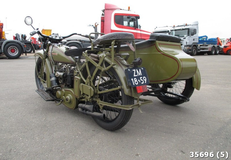 Harley-Davidson D 750 zijspan combinatie - Motorfiets: afbeelding 5 Harley-Davidson D 750 zijspan combinatie - Motorfiets: afbeelding 5