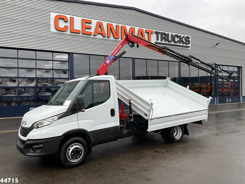 Iveco Daily 72C18 HMF laadkraan 3,4 Tonmeter laadkraan + Meiller 3-zijdige kipper New & Unused!! - Kipper vrachtwagen: afbeelding 2 Iveco Daily 72C18 HMF laadkraan 3,4 Tonmeter laadkraan + Meiller 3-zijdige kipper New & Unused!! - Kipper vrachtwagen: afbeelding 2