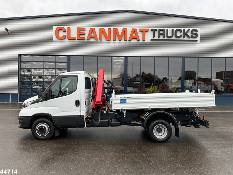 Iveco Daily 72C18 HMF laadkraan 3,4 Tonmeter laadkraan + Meiller 3-zijdige kipper New & Unused!! - Kipper vrachtwagen, Kraanwagen: afbeelding 4 Iveco Daily 72C18 HMF laadkraan 3,4 Tonmeter laadkraan + Meiller 3-zijdige kipper New & Unused!! - Kipper vrachtwagen, Kraanwagen: afbeelding 4