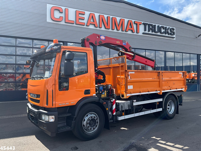 Iveco ML190EL25 HMF 10 Tonmeter laadkraan Just 73.307 km! - Kipper vrachtwagen, Kraanwagen: afbeelding 2 Iveco ML190EL25 HMF 10 Tonmeter laadkraan Just 73.307 km! - Kipper vrachtwagen, Kraanwagen: afbeelding 2
