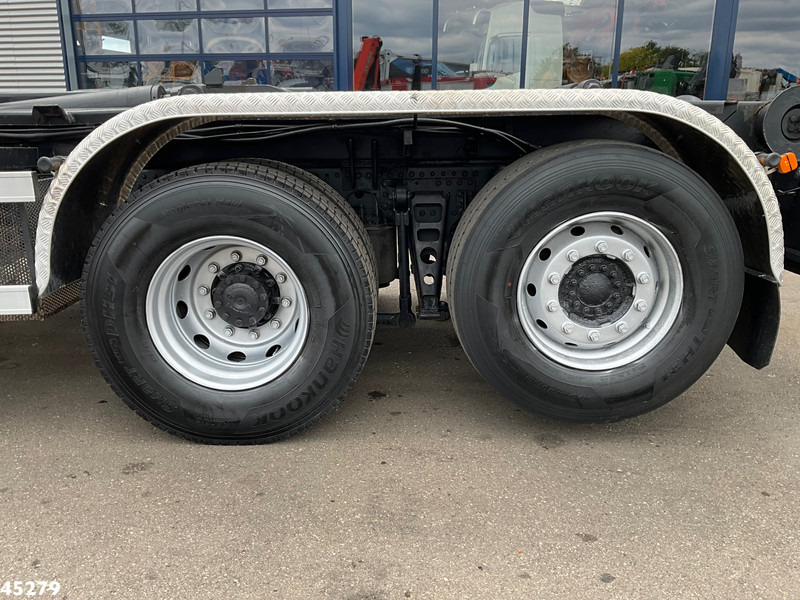 Haakarmsysteem vrachtwagen, Kraanwagen MAN TGA 26.360 6x2 Palfinger 21 Tonmeter laadkraan: afbeelding 9