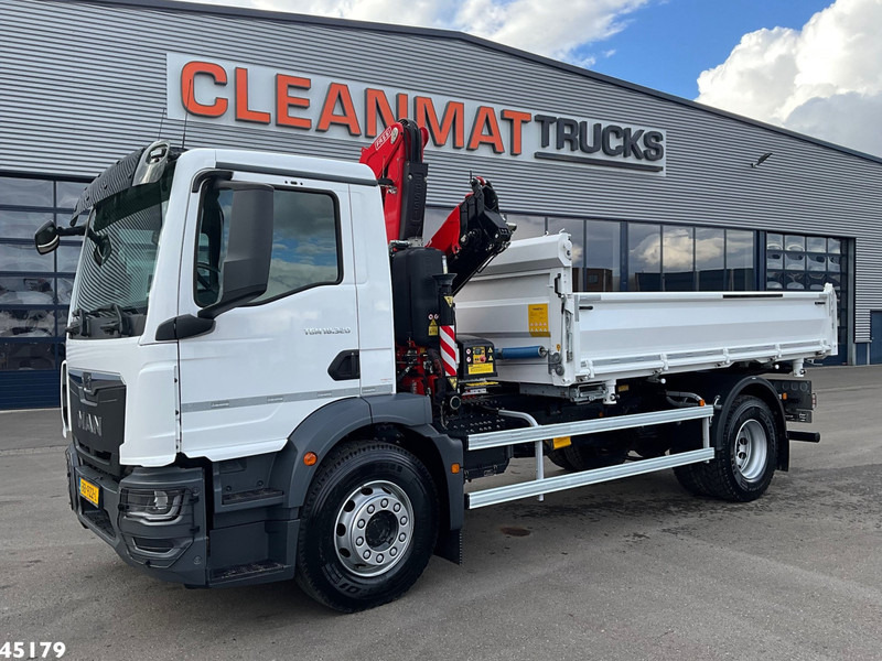 MAN TGM 18.320 Euro 6 Fassi 13 Tonmeter laadkraan NEW AND UNUSED! - Kipper vrachtwagen, Kraanwagen: afbeelding 3 MAN TGM 18.320 Euro 6 Fassi 13 Tonmeter laadkraan NEW AND UNUSED! - Kipper vrachtwagen, Kraanwagen: afbeelding 3