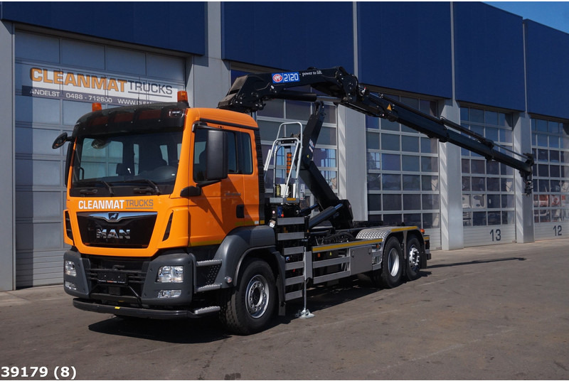 MAN TGS 26.420 HMF 21 Tonmeter laadkraan Just 170.296 km! - Haakarmsysteem vrachtwagen, Kraanwagen: afbeelding 1 MAN TGS 26.420 HMF 21 Tonmeter laadkraan Just 170.296 km! - Haakarmsysteem vrachtwagen, Kraanwagen: afbeelding 1