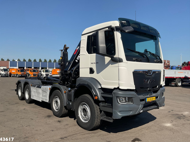 MAN TGS 32.470 8x4 Euro 6 Hiab 22 Tonmeter laadkraan Just 68.765 Km! - Kraanwagen: afbeelding 5 MAN TGS 32.470 8x4 Euro 6 Hiab 22 Tonmeter laadkraan Just 68.765 Km! - Kraanwagen: afbeelding 5