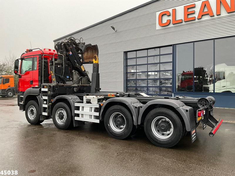 MAN TGS 35.400 8x4 Euro 6 HMF 16 Tonmeter Z-kraan - Haakarmsysteem vrachtwagen, Kraanwagen: afbeelding 5 MAN TGS 35.400 8x4 Euro 6 HMF 16 Tonmeter Z-kraan - Haakarmsysteem vrachtwagen, Kraanwagen: afbeelding 5