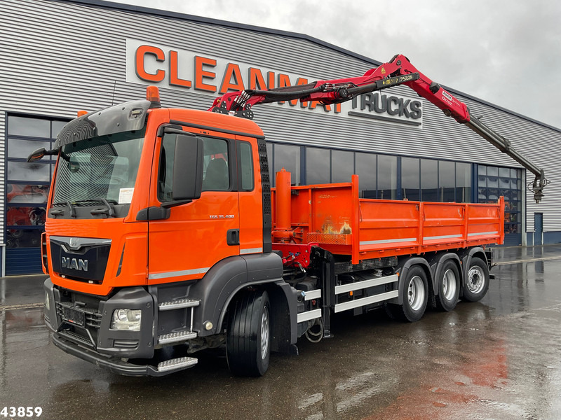 MAN TGS 35.400 8x4 Euro 6 Palfinger 17 Tonmeter Z-kraan - Kipper vrachtwagen, Kraanwagen: afbeelding 2 MAN TGS 35.400 8x4 Euro 6 Palfinger 17 Tonmeter Z-kraan - Kipper vrachtwagen, Kraanwagen: afbeelding 2