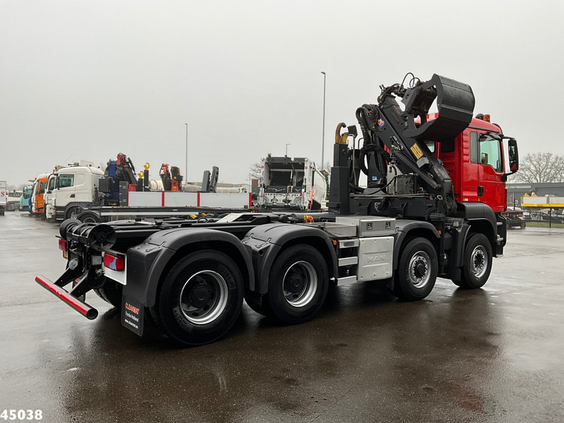 MAN TGS 35.400 8x6 Euro 6 HMF 16 Tonmeter Z-kraan - Haakarmsysteem vrachtwagen, Kraanwagen: afbeelding 4 MAN TGS 35.400 8x6 Euro 6 HMF 16 Tonmeter Z-kraan - Haakarmsysteem vrachtwagen, Kraanwagen: afbeelding 4