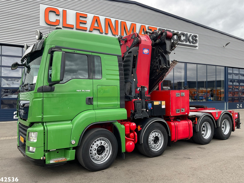 MAN TGS 35.500 8x4 HMF 95 Tonmeter laadkraan bj. 2019! - Kraanwagen: afbeelding 2 MAN TGS 35.500 8x4 HMF 95 Tonmeter laadkraan bj. 2019! - Kraanwagen: afbeelding 2