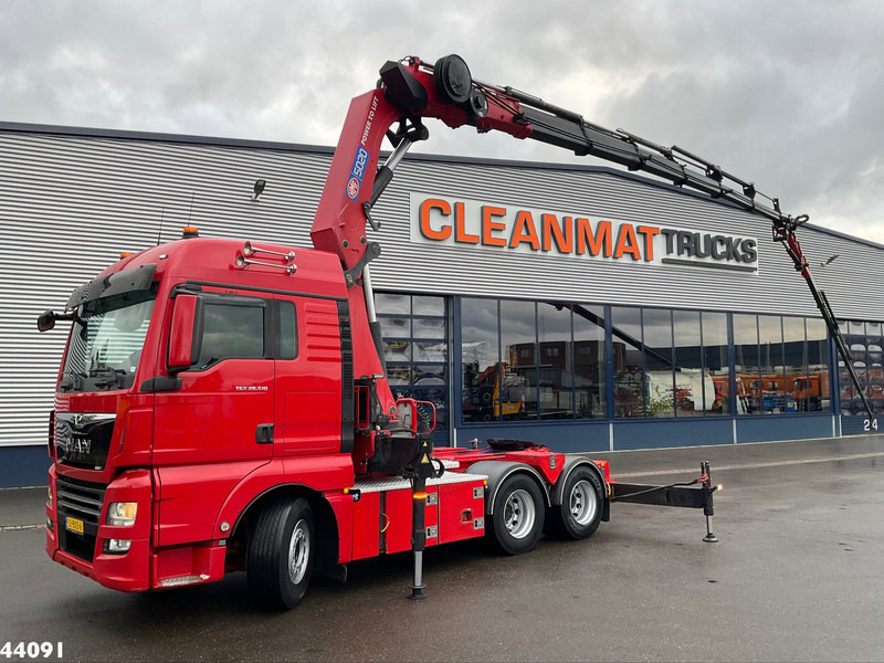 MAN TGX 28.510 HMF 50 Tonmeter laadkraan + Fly-Jib - Kraanwagen: afbeelding 1 MAN TGX 28.510 HMF 50 Tonmeter laadkraan + Fly-Jib - Kraanwagen: afbeelding 1