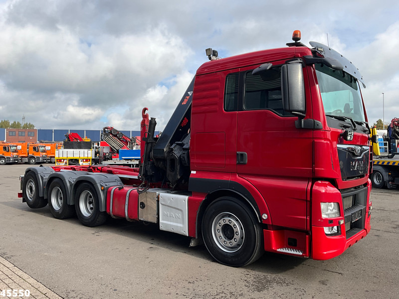 MAN TGX 35.480 8x4 Euro 6 Hiab 28 Tonmeter laadkraan - Haakarmsysteem vrachtwagen, Kraanwagen: afbeelding 3 MAN TGX 35.480 8x4 Euro 6 Hiab 28 Tonmeter laadkraan - Haakarmsysteem vrachtwagen, Kraanwagen: afbeelding 3