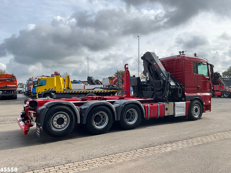 MAN TGX 35.480 8x4 Euro 6 Hiab 28 Tonmeter laadkraan - Haakarmsysteem vrachtwagen, Kraanwagen: afbeelding 4 MAN TGX 35.480 8x4 Euro 6 Hiab 28 Tonmeter laadkraan - Haakarmsysteem vrachtwagen, Kraanwagen: afbeelding 4