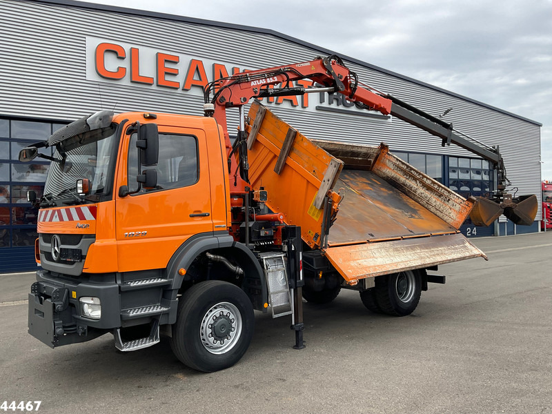 Mercedes-Benz 1829 AK 4x4 Atlas 8,5 Tonmeter laadkraan Manual Full steel - Kipper vrachtwagen, Kraanwagen: afbeelding 2 Mercedes-Benz 1829 AK 4x4 Atlas 8,5 Tonmeter laadkraan Manual Full steel - Kipper vrachtwagen, Kraanwagen: afbeelding 2