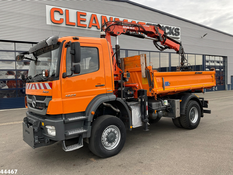 Mercedes-Benz 1829 AK 4x4 Atlas 8,5 Tonmeter laadkraan Manual Full steel - Kipper vrachtwagen, Kraanwagen: afbeelding 3 Mercedes-Benz 1829 AK 4x4 Atlas 8,5 Tonmeter laadkraan Manual Full steel - Kipper vrachtwagen, Kraanwagen: afbeelding 3
