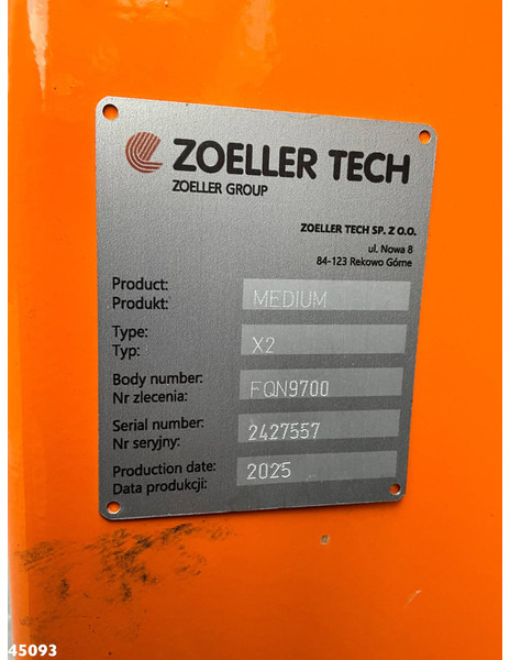 Vuilniswagen Mercedes-Benz Actros 2533 Euro 6 Zoeller 22m³: afbeelding 20