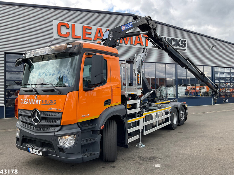 Mercedes-Benz Actros 2643 Euro 6 HMF 23 Tonmeter laadkraan - Haakarmsysteem vrachtwagen, Kraanwagen: afbeelding 1 Mercedes-Benz Actros 2643 Euro 6 HMF 23 Tonmeter laadkraan - Haakarmsysteem vrachtwagen, Kraanwagen: afbeelding 1