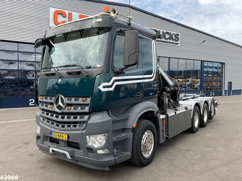 Mercedes-Benz Arocs 3251 8x4 Euro 6 Hiab 28 Tonmeter laadkraan - Haakarmsysteem vrachtwagen, Kraanwagen: afbeelding 2 Mercedes-Benz Arocs 3251 8x4 Euro 6 Hiab 28 Tonmeter laadkraan - Haakarmsysteem vrachtwagen, Kraanwagen: afbeelding 2