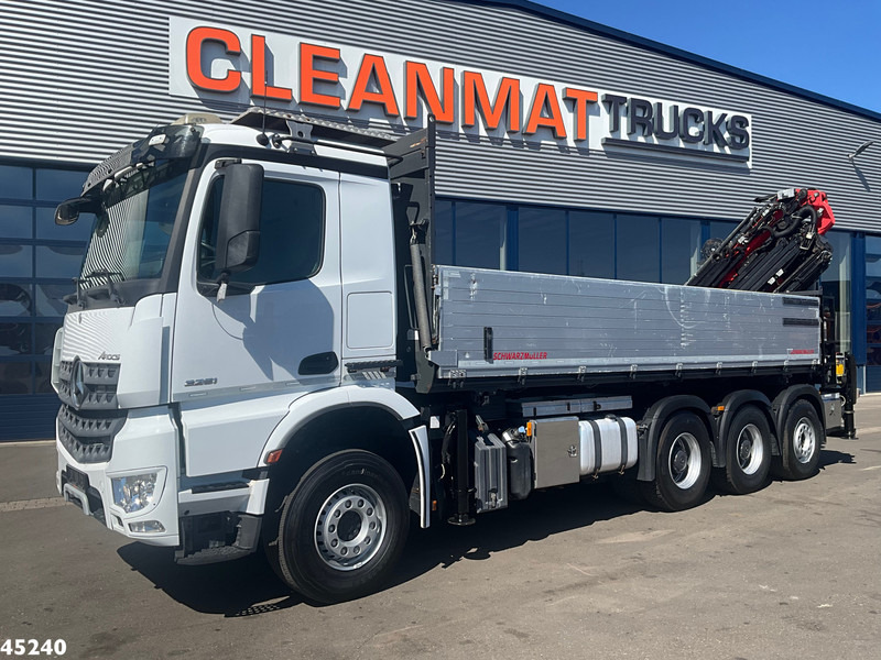 Mercedes-Benz Arocs 3251 8x4 Euro 6 Retarder Palfinger 34 Tonmeter laadkraan + Fly-Jib 2 zijdige kipper Just 146.766 km! - Kipper vrachtwagen, Kraanwagen: afbeelding 3 Mercedes-Benz Arocs 3251 8x4 Euro 6 Retarder Palfinger 34 Tonmeter laadkraan + Fly-Jib 2 zijdige kipper Just 146.766 km! - Kipper vrachtwagen, Kraanwagen: afbeelding 3