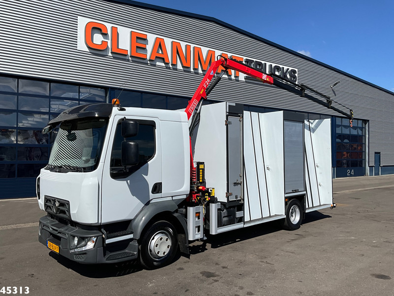 Renault D 220 Euro 6 Fassi 2,3 Tonmeter laadkraan Just 153.536 km! - Kraanwagen: afbeelding 1 Renault D 220 Euro 6 Fassi 2,3 Tonmeter laadkraan Just 153.536 km! - Kraanwagen: afbeelding 1