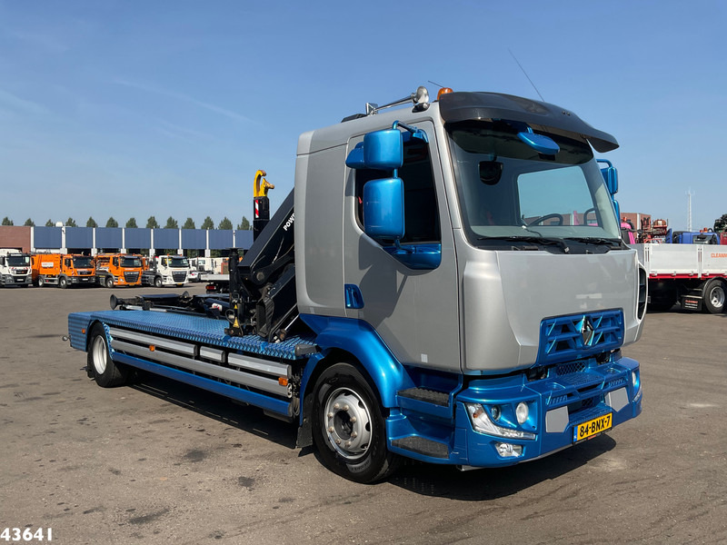 Renault D 240 Euro 6 HMF 10 Tonmeter laadkraan Just 66.850 km! - Haakarmsysteem vrachtwagen, Kraanwagen: afbeelding 3 Renault D 240 Euro 6 HMF 10 Tonmeter laadkraan Just 66.850 km! - Haakarmsysteem vrachtwagen, Kraanwagen: afbeelding 3