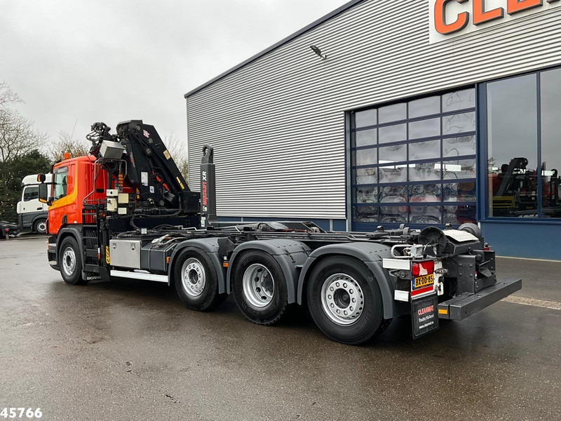 Scania G 380 8x2 Hiab 21 Tonmeter laadkraan - Haakarmsysteem vrachtwagen, Kraanwagen: afbeelding 4 Scania G 380 8x2 Hiab 21 Tonmeter laadkraan - Haakarmsysteem vrachtwagen, Kraanwagen: afbeelding 4