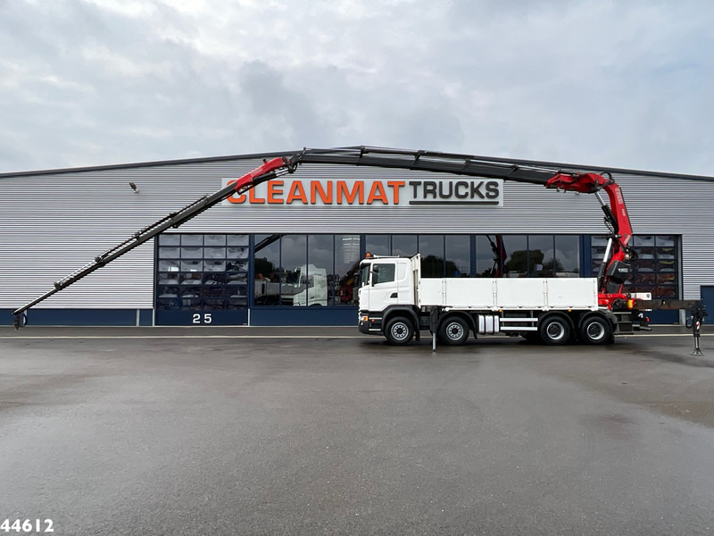 Scania G 450 8x4 Euro 6 Fassi 66 Tonmeter laadkraan + Fly-jib Just 176.555 Km! - Kraanwagen: afbeelding 1 Scania G 450 8x4 Euro 6 Fassi 66 Tonmeter laadkraan + Fly-jib Just 176.555 Km! - Kraanwagen: afbeelding 1