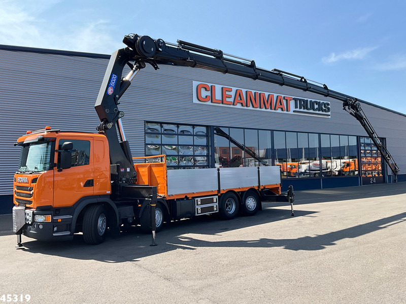 Scania G 450 Euro 6 HMF 60 Tonmeter laadkraan + Fly-Jib - Kraanwagen: afbeelding 1 Scania G 450 Euro 6 HMF 60 Tonmeter laadkraan + Fly-Jib - Kraanwagen: afbeelding 1