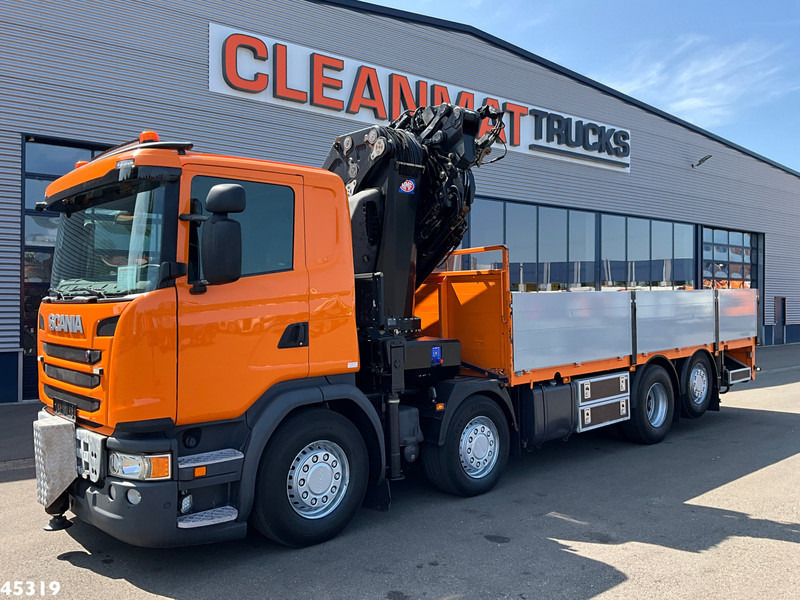 Scania G 450 Euro 6 HMF 60 Tonmeter laadkraan + Fly-Jib - Kraanwagen: afbeelding 2 Scania G 450 Euro 6 HMF 60 Tonmeter laadkraan + Fly-Jib - Kraanwagen: afbeelding 2