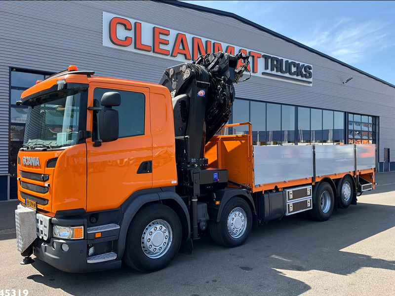 Scania G 450 Euro 6 HMF 60 Tonmeter laadkraan + Fly-Jib - Kraanwagen: afbeelding 2 Scania G 450 Euro 6 HMF 60 Tonmeter laadkraan + Fly-Jib - Kraanwagen: afbeelding 2