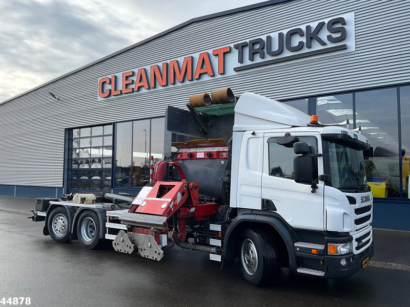 Scania P 280 6x2 Euro 6 VDL Translift zijlader Just 159.334 km! - Vuilniswagen: afbeelding 1 Scania P 280 6x2 Euro 6 VDL Translift zijlader Just 159.334 km! - Vuilniswagen: afbeelding 1