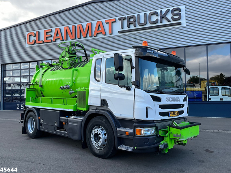 Scania P 280 Euro 6 Koks Kolkenzuiger Just 145.856 km! - Vacuümwagen: afbeelding 5 Scania P 280 Euro 6 Koks Kolkenzuiger Just 145.856 km! - Vacuümwagen: afbeelding 5