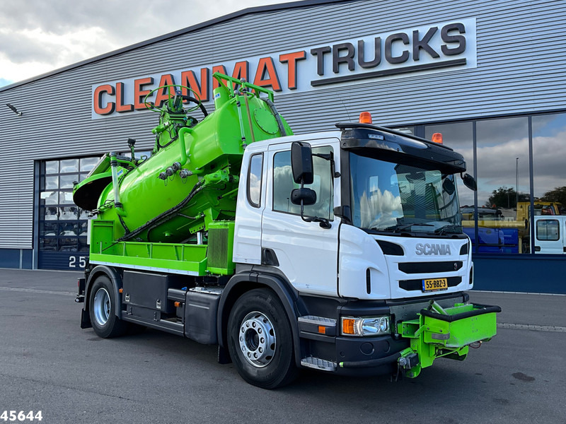 Scania P 280 Euro 6 Koks Kolkenzuiger Just 145.856 km! - Vacuümwagen: afbeelding 4 Scania P 280 Euro 6 Koks Kolkenzuiger Just 145.856 km! - Vacuümwagen: afbeelding 4