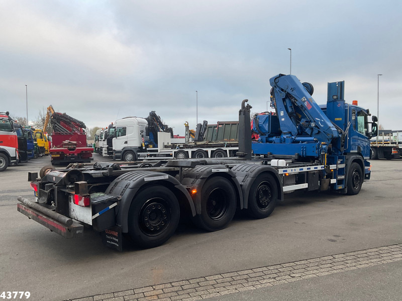 Scania P 360 8x2 Hiab 21 Tonmeter laadkraan - Haakarmsysteem vrachtwagen, Kraanwagen: afbeelding 4 Scania P 360 8x2 Hiab 21 Tonmeter laadkraan - Haakarmsysteem vrachtwagen, Kraanwagen: afbeelding 4