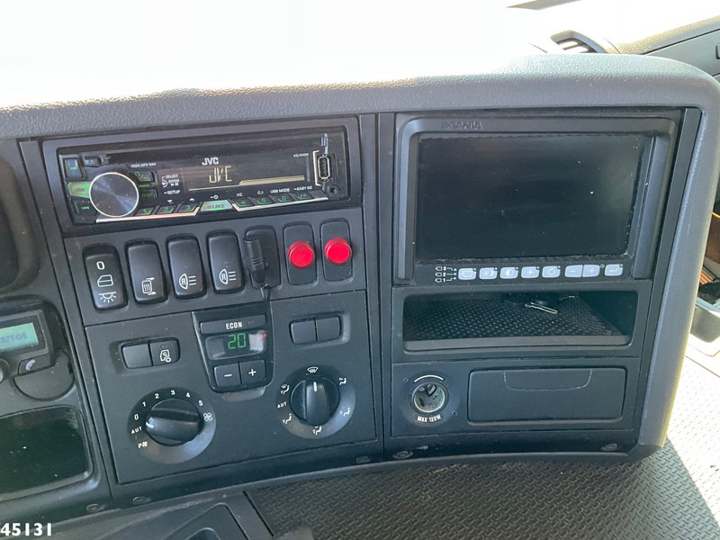 Haakarmsysteem vrachtwagen, Kraanwagen Scania P 380 8x4 Euro 5 Hiab 21 Tonmeter laadkraan Just 244.337 km!: afbeelding 12